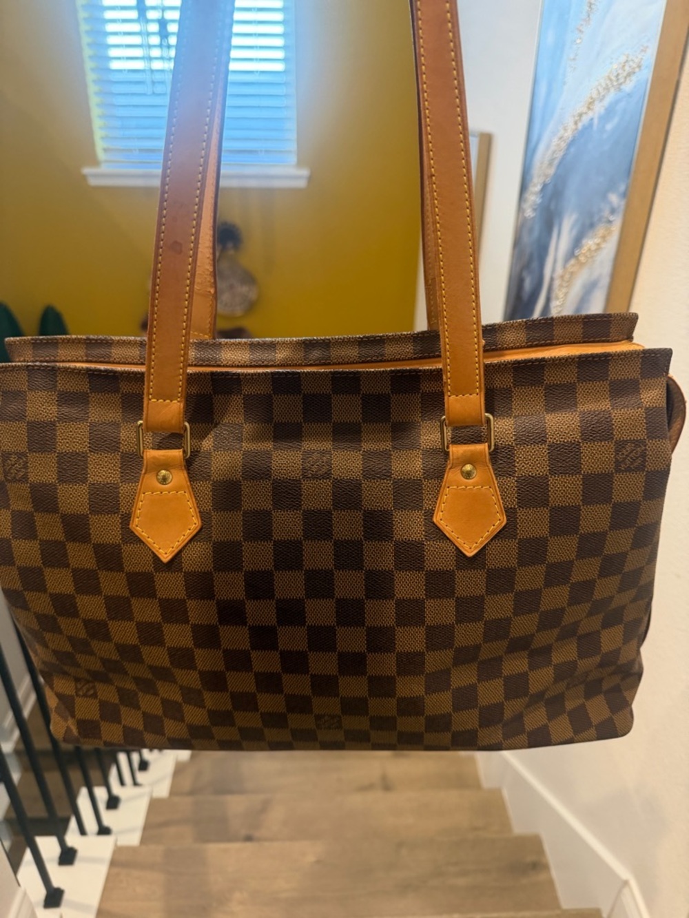 Authentic Louis Vuitton Ebene Tote Bag